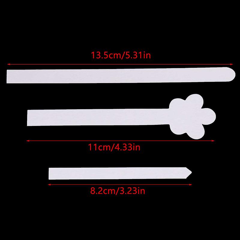 100/500 шт Тест-полоски Аромат Одноразовые Белые Бумажные полоски для запаха Тестовая бумага Ароматерапия Духи Эфирные масла