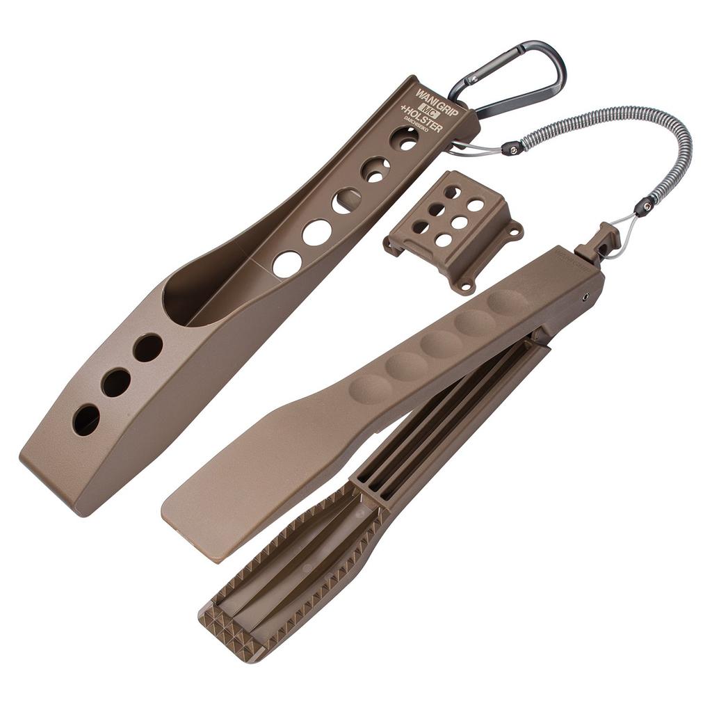 Daiichi Seiko Захват для рыбы Wani Grip MC Чехол Темно-коричневый Зажим для рыбы Рыболовные плоскогубцы Захват для рыбы Рыбалка +
