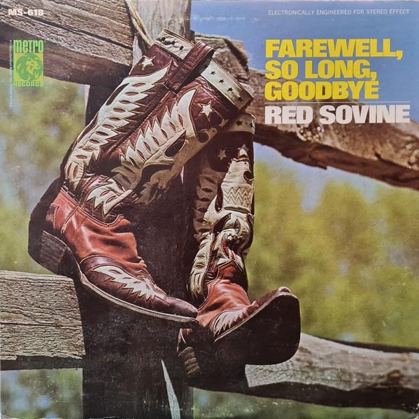 Виниловая пластинка RED SOVINE - Farewell, So Long, Goodbye MS618 Metro Records 1967 US Folk Б/у