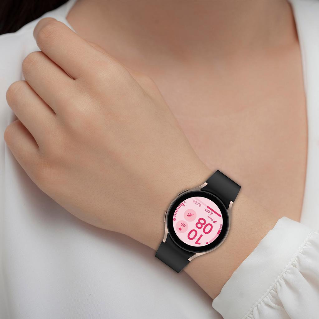 Watch Band for Samsung Galaxy Watch7/Watch FE/Watch6/Watch 5/Watch4 Silicone Wrist Strap