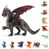 Model Simulation Dinosaur Doll Fire Rock Dragon Ice Snow Dragon Boy Toy Gift