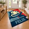 Felix the Cat Custom Name Personalized Rug Non‑Slip Doormat Floor Carpet Housewarming Birthday Gift for Family Friends