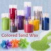 50 г цветной воск для песка, перламутровый воск для свечей, ледяной цветок, воск для самостоятельного изготовления свечей, песочная чашка, принадлежности для художественных поделок ручной работы