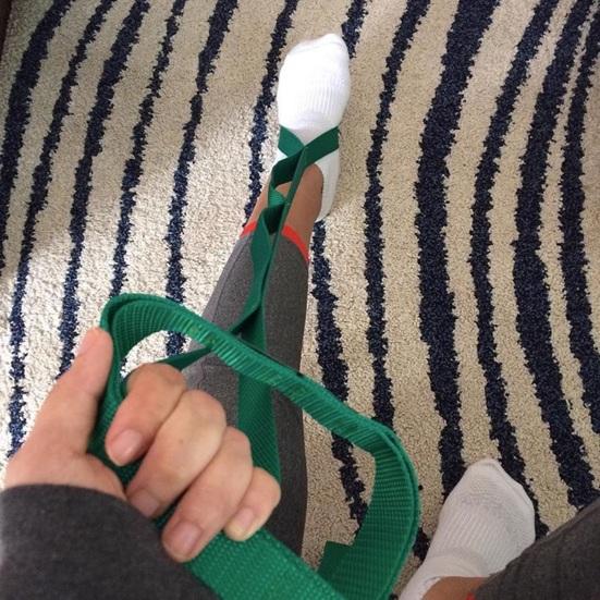 Неэластичный эластичный ремень, износостойкий, с несколькими петлями, растягивающий ремень для физиотерапии, ремень для йоги для мужчин и женщин