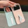 Чехол-подставка из кожи с магнитом для IPhone 17 16 15 14 13 17 Pro Max для беспроводной зарядки Magsafe Ударопрочный чехол
