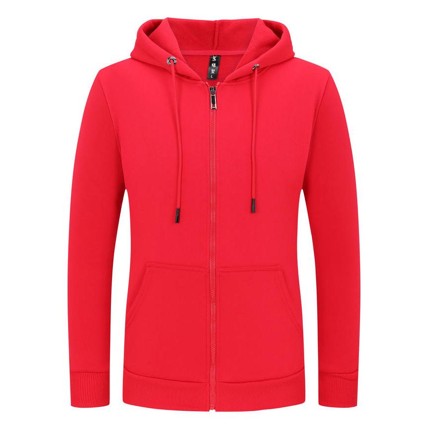 Autumn and Winter Fleece Hooded Long Sleeved Sweatshirt,Couple Tshirt, Casual and Comfortable, Solid Color, Versatile, Unisex, Thick and Warm