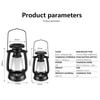 Portable Camping Lantern USB Rechargeable And Solar Energy Charging Hanging Tent Lamp Stepless Dimming of Cold and Warm Light