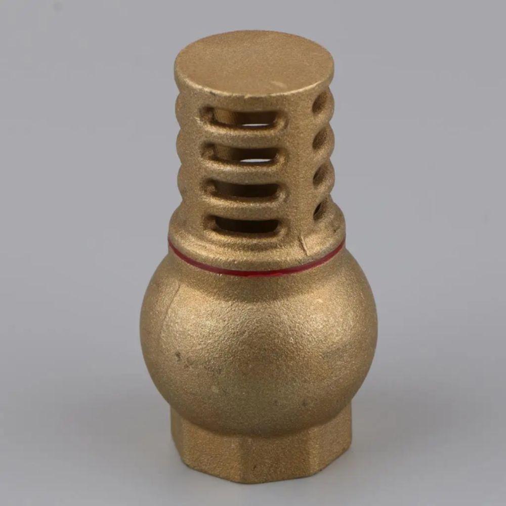 Anti Backflow Bottom Valve Female Thread Check Valve Brass Brass Foot Valve  Direct Supply