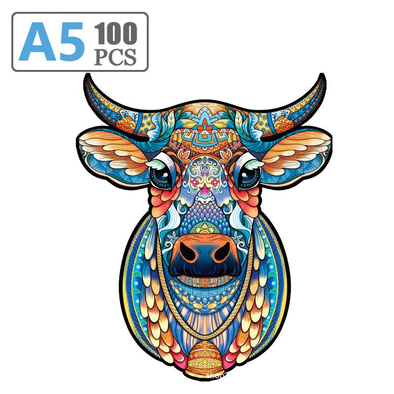 Деревянный пазл-головоломка I. Деревянная головоломка с животными правильной формы. Популярная настольная игрушка для группы животных. Детские игрушки для взрослых. Головоломка.