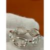 Б/у Новый, неиспользованный Кольцо HERMES Chaine d'Ancre Enchainee 55