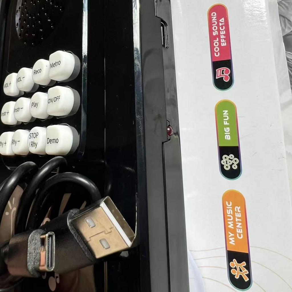 Портативное складное пианино с 49 клавишами для детей