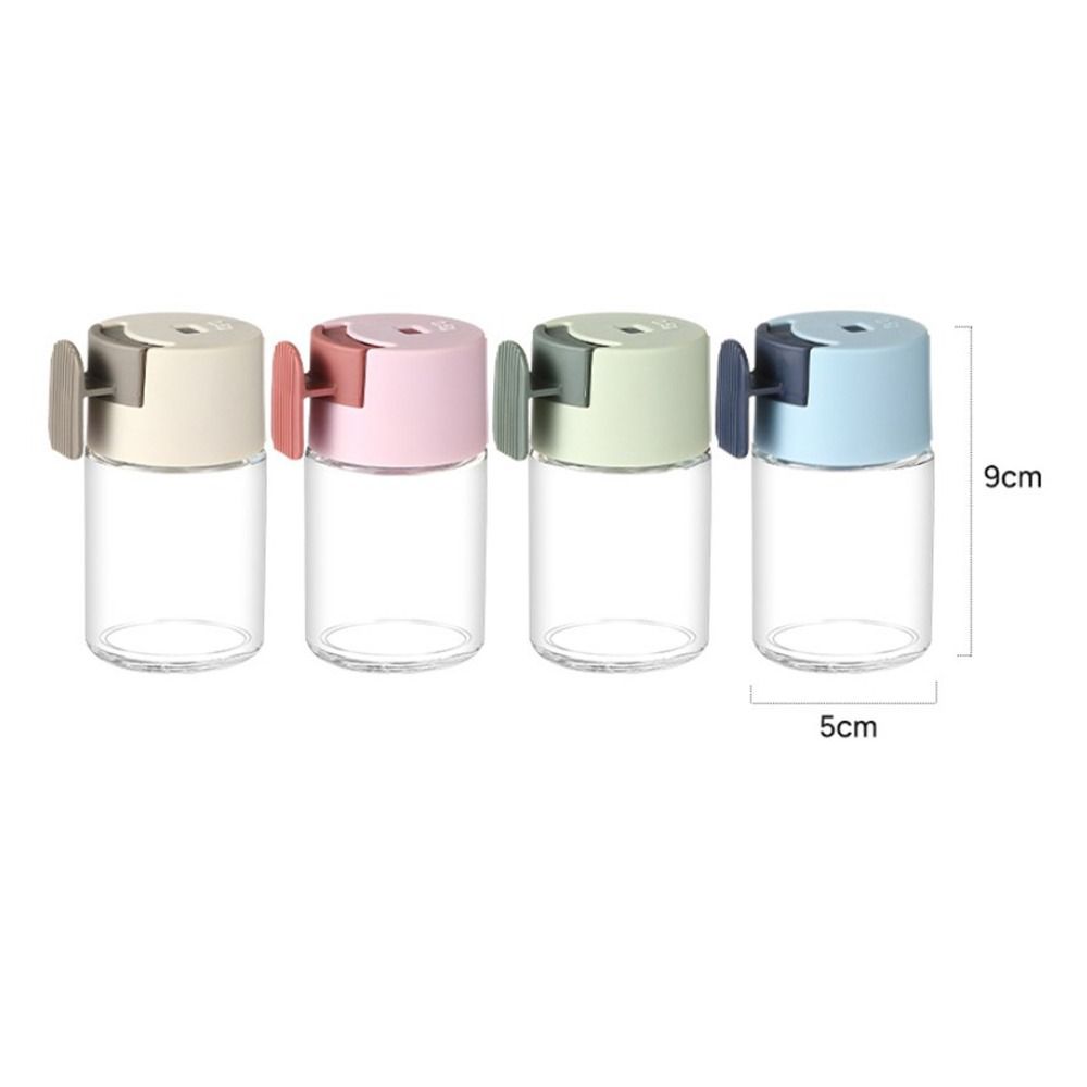 Glass Bottle Quantitative Salt Bottle Quantitative 0.5g Salt Shakers New Spice Dispenser
