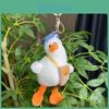 Tilting Lovely Duck Plush Doll Keychain Ultra Soft And Gentle Wedding Gift Decor