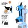 28mm Cordless Electric Pruning Shears Portable Branch Cutting Scissors Efficient Garden Bonsai Trimming Tool