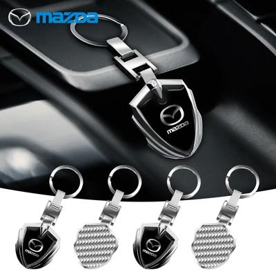 1 шт. 3D Металлический Автомобильный Брелок Аксессуары для 2 3 6 Axela CX7 2 CX30 CX5 6 GH Atenza CX3 5 RX8 RX7 MX5 8 323 CX9 Verisa CX8