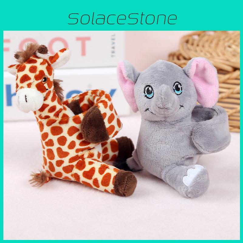 Elephant Unicorn Animal Plush Toy Wrist Puppet Handheld Doll For Kids And Girls Gift