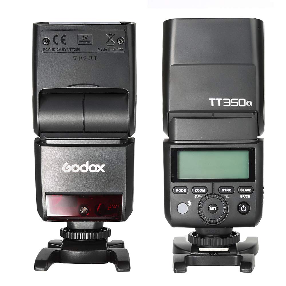 Мини-камера Godox TT350O с беспроводным TTL ЖК-дисплеем, регулируемой высокой скоростью, совместимой с техническим знаком соответствия, в комплекте со вспышкой, 2,4 ГГц