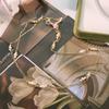 Natural Freshwater Pearl Double-Layer Eyeglass Necklace for Women Sunglasses Eyewear Strap Holder Statement Fashion Jewelry