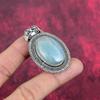 Aquamarine 925 Solid Sterling Silver Pendant, Handmade Gemstone Pendant Jewelry, Gifts For Wife Brand New Pendant