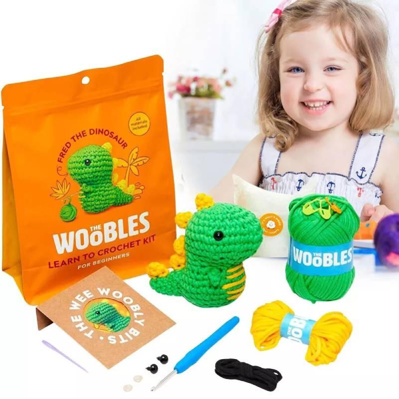 Набор для начинающих вязальщиков крючком с увлекательными видеоуроками для создания животных своими руками в весеннем сезоне 2023 года