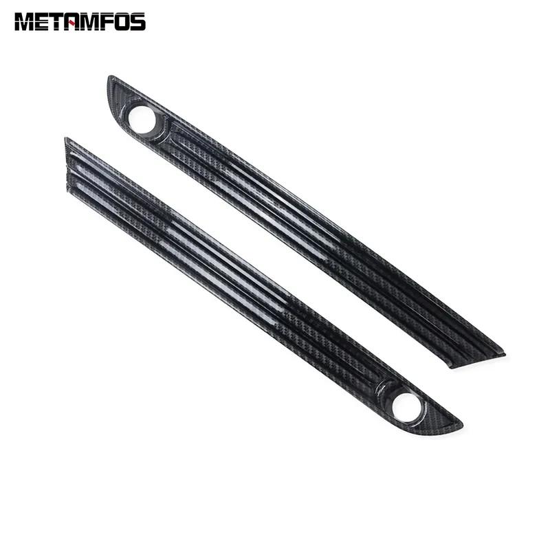 For Mazda Cx-8 Cx8 2017- 2024 Carbon Fiber Front Fog Lamp Light Cover Trim Foglight Protector Accessories Car Styling