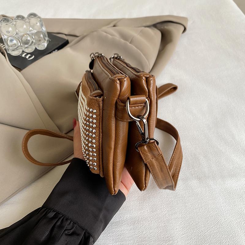 Женская маленькая квадратная сумка с бриллиантами, на плечо, кроссбоди