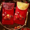 Chinese Style Good Lucky Money Bag Cartoon Gift Envelopes Cloth Red Envelope  New Year Gift