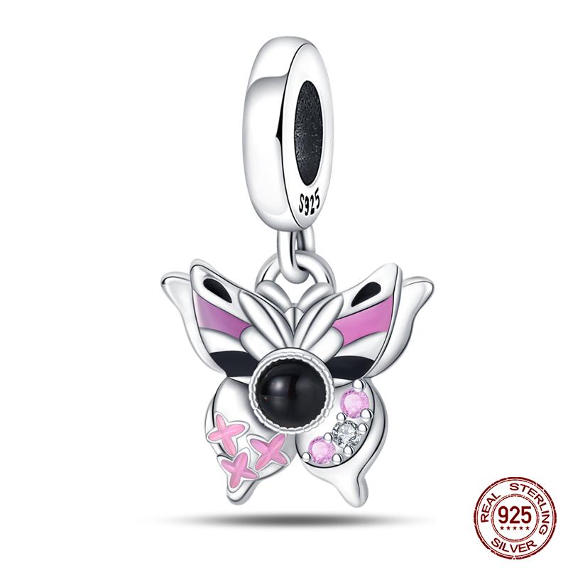 Оригинальные бусины-шармы серии Magic Color Chameleon Luminous из стерлингового серебра 925 пробы, подходящие для браслета, сделай сам, ювелирные изделия, подарки