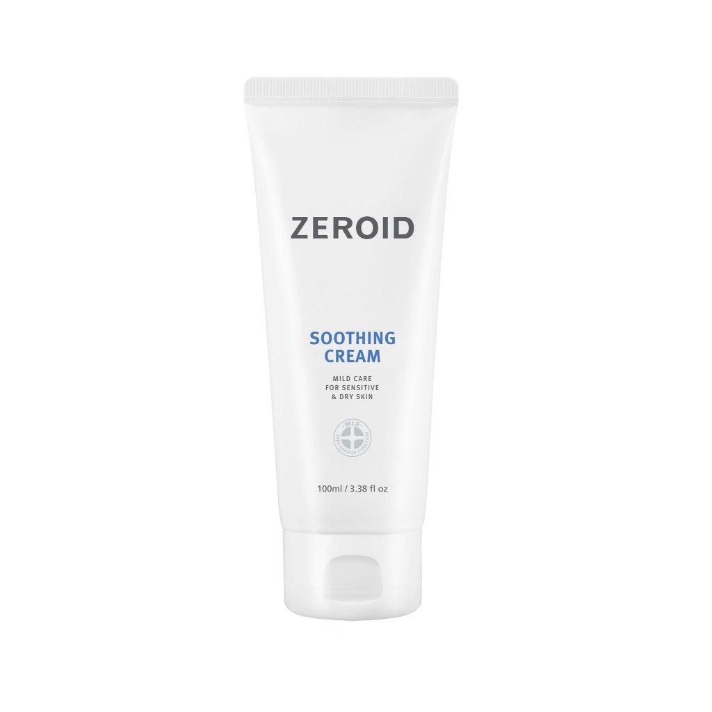 ZEROID Успокаивающий крем 100 мл/160 мл, запатентованный дефенсамид, легкий, увлажняющий, корейская косметика, Kbeauty, образец