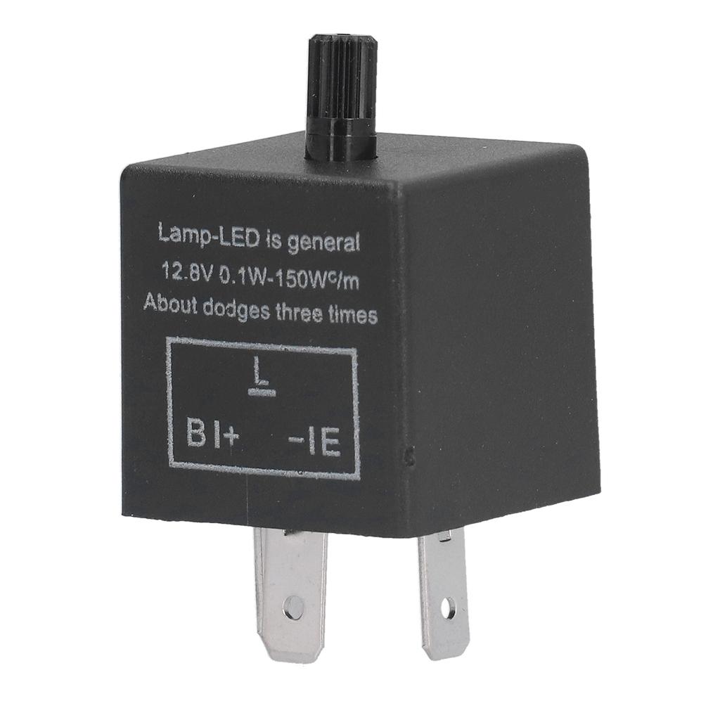 LED Flash Relay for Turn Signal Light Adjustable Frequency AntiFlashing Equipment CF13JL02