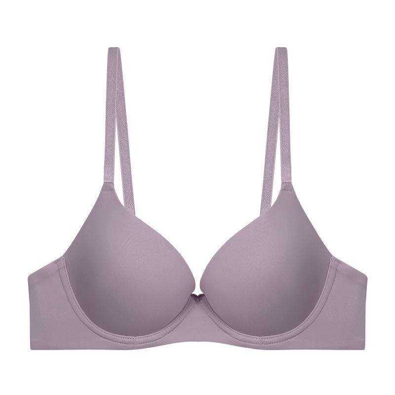 Women Underwear Sexy Deep V Push Up Bras Seamless Comfort Everyday Lingerie Solid Wireless Plus Size B C D E F Cup Brassiere