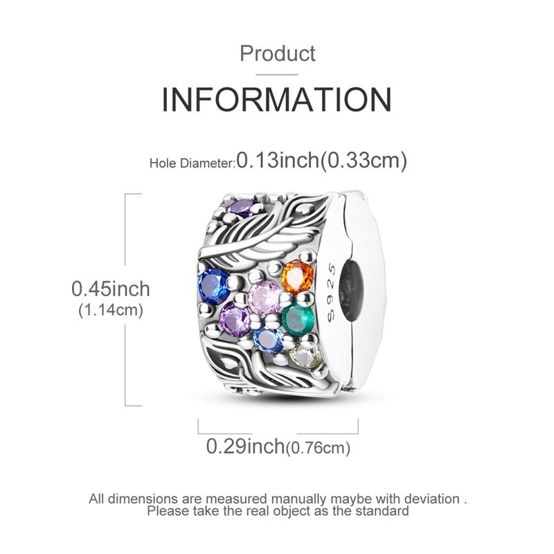 Оригинальные Шармы Бусины Медные Клипсы Шармы Циркон Силиконовые Разделительные Бусины Подходят для Оригинального Браслета DIY Шарм Женские Украшения