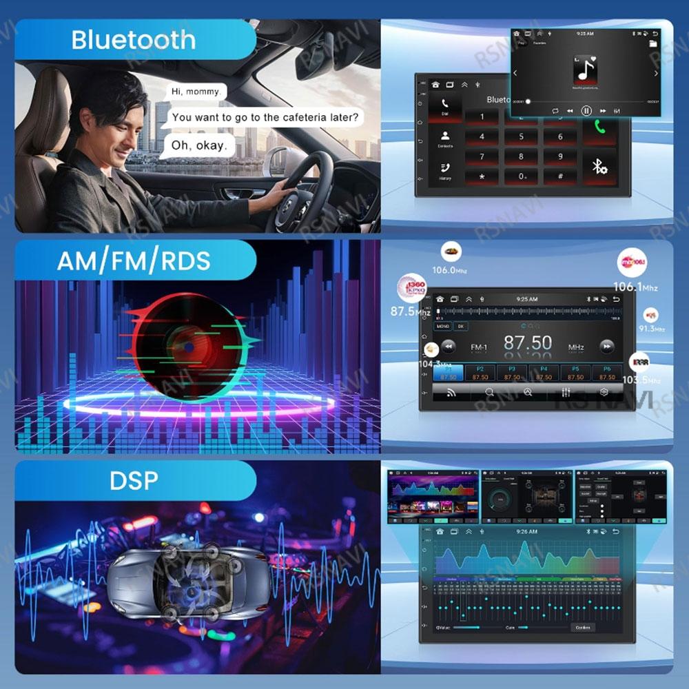 Android 16 Video Player For Toyota Camry 7 XV50 XV55 US Version 2012-2017 Car Radio Multimedia Qualcomm Carplay GPS Audio Auto