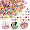 Bagged Nail Art Soft Pottery Pieces 1000 Fruits And Flowers Mixed Diy Nail Art Accessories Mixed Small Packaging Material Package