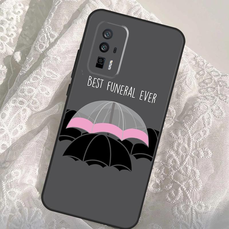 Umbrella Academy Logo Case For Xiaomi 14T Pro 13T 12T 11T 13 14 Ultra POCO X6 Pro M6 X3 X5 M5s F3 F5 F6 Cover