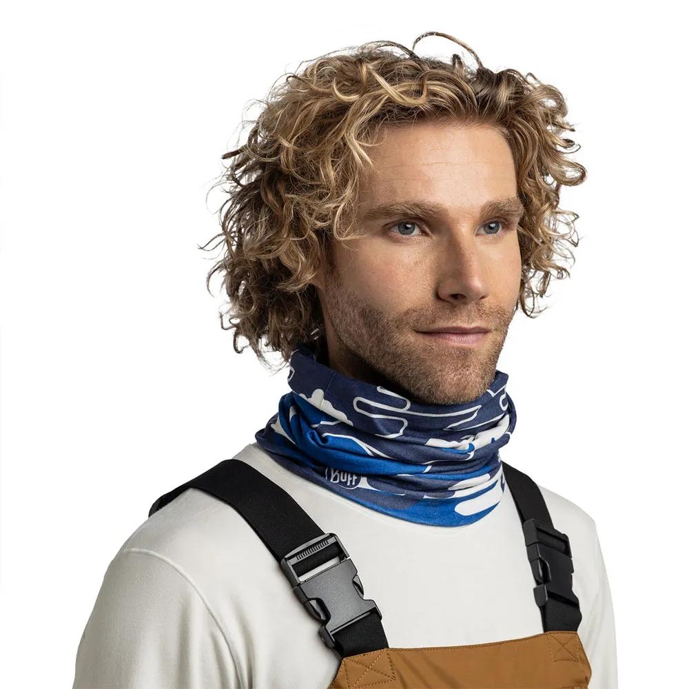 Buff Thermonet Neck Warmer Multifunctional Blue