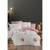 Double Duvet Cover Set with Fitted Sheet Viola 200x220 Cm