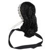 Hijab for Women Elegant Elastic Flexible Soft Silky Hot Rhinestones Bow Muslim Headband Women"s Hat