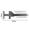 Aluminum Alloy T-rule Carpentry Scribing Ruler Multifunctional Measuring Caliper