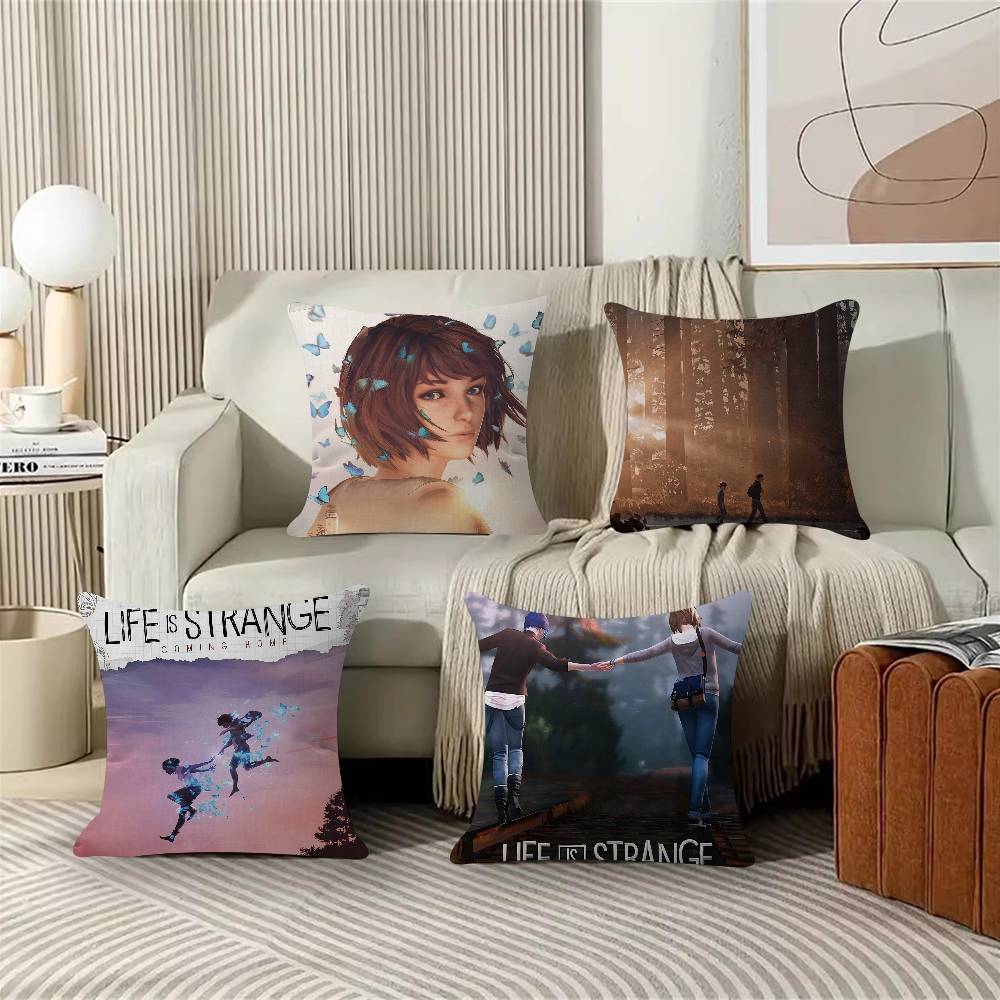 Game Life Is SStrange Pillowcase Toon Gift Cushion Cover Bedroom Home Sofa Chair Seat Decor Pillow Case