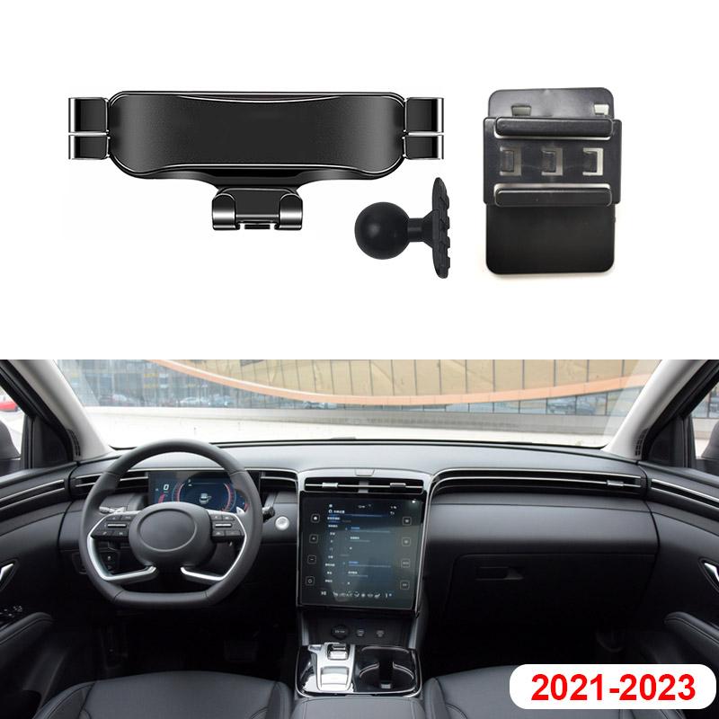 360 Degree Rotating Car Support Stand GPS Air Outleting Mobile Phone Holder Auto Interior Accessories For Hyundai Tucson