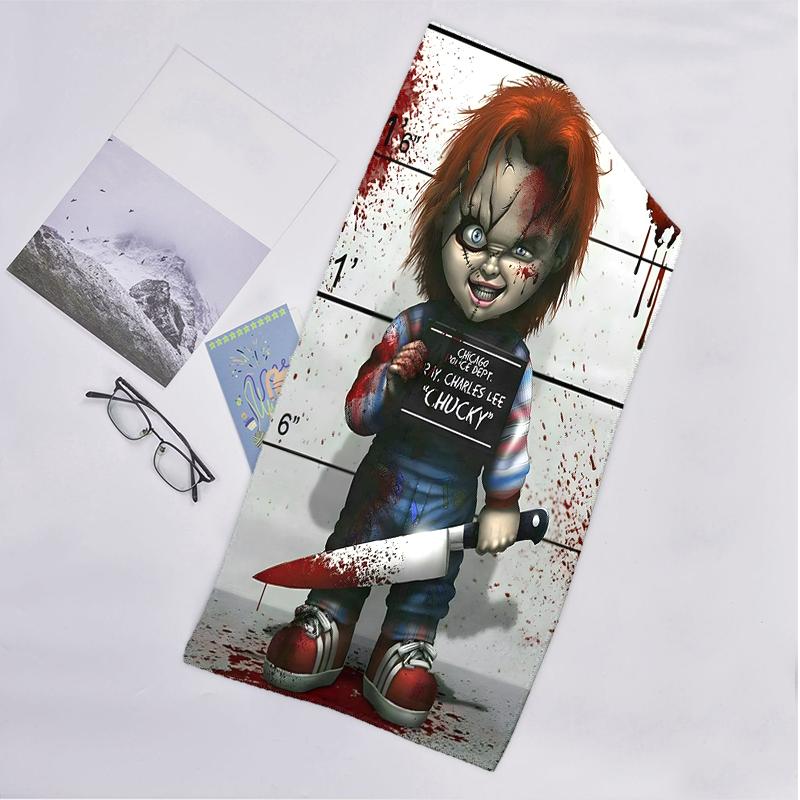 Chucky Fashion Beach Towel: Ideal for Summer Adventures Soft, absorbent and quick drying suitable for swimming and bathing