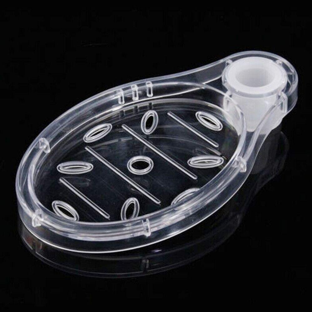 Transparent Wall Mounted Drain Holder Lifting Rod Soap Rack Soap Dish Soap Organizer Soap Holder