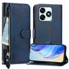 Стильный кожаный кошелек-книжка на молнии для Huawei Honor X5C X6C X8C X6B X7A X8 X8B X9C X30 X40 X40i | Ударопрочный чехол-кардхолдер
