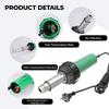 AC220V 1600W Plastic Welding Gun Machine Electric Hot Air Gun Plastic Welding Torch With Hot Protection Tube