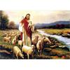 Puzzle Life Jesus the Shepherd 1000-piece Picture Puzzle, 51 X 73.5 Cm, 1 Piece Jigsaw Puzzle, Childrens Games, Educational Toys