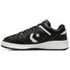 Weapon Comfortable Versatile Non-slip Wear-resistant Low-top Sneakers Unisex Black and White