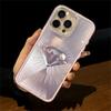 Роскошный чехол для телефона Bling Glitter Aurora Laser Diamond со стразами для iPhone 16 11 12 13 14 15 Pro Max, жесткая противоударная задняя крышка