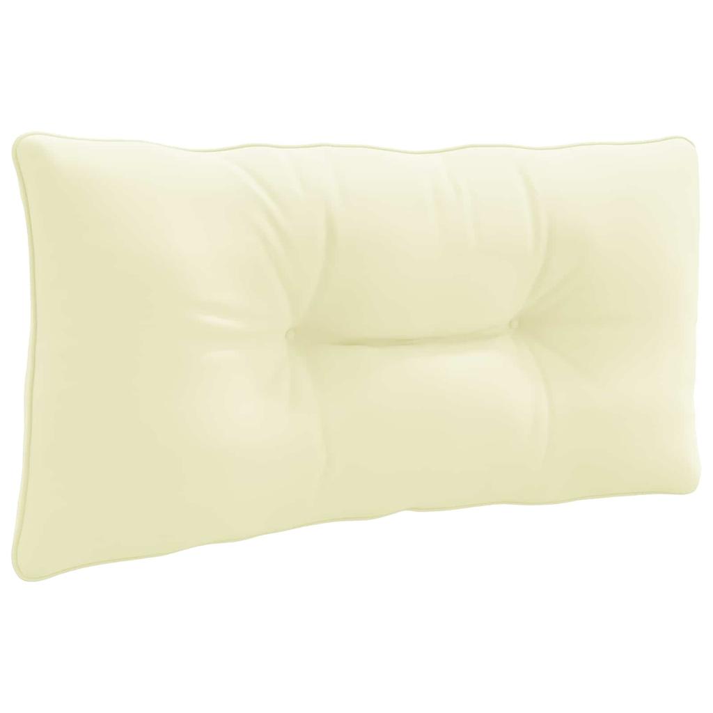 R Back Cushion PUTTEN 100percent Polyester Cream 80 x 40 x 10 cm
