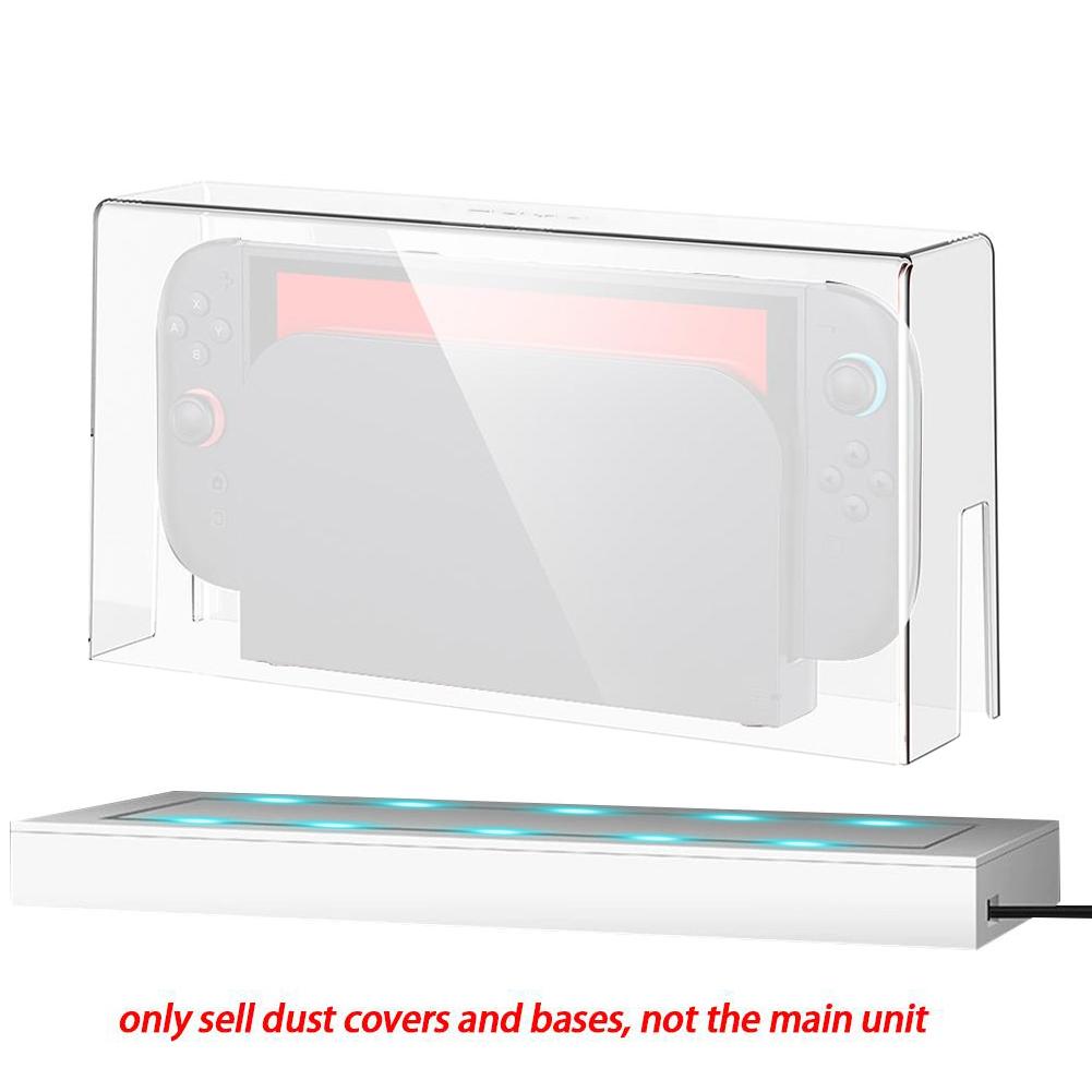 Display Box Host  Dust Cover  Drop-proof  Base Protective Shell  For Nintendo Switch 2  Luminous Base Acrylic Host Shell